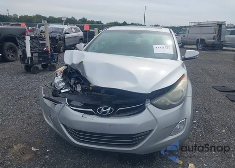 2013 Hyundai Elantra Limited z USA, uszkodzony, nr VIN 5NPDH4AEXDH277467
